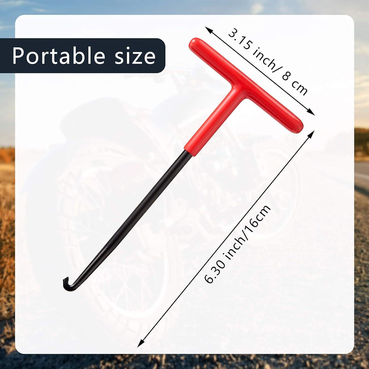 Juego de 2 Ganchos para Resortes de Escape Mudder 16x8cm