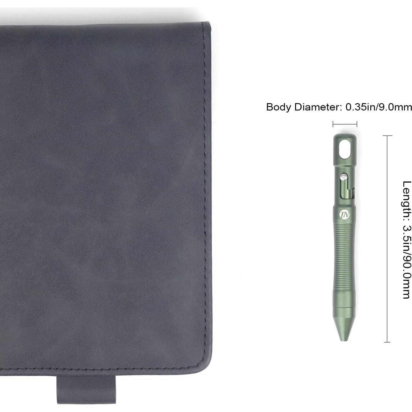 Bolígrafo ThruNite TN Bolt Action Mini Verde Aluminio