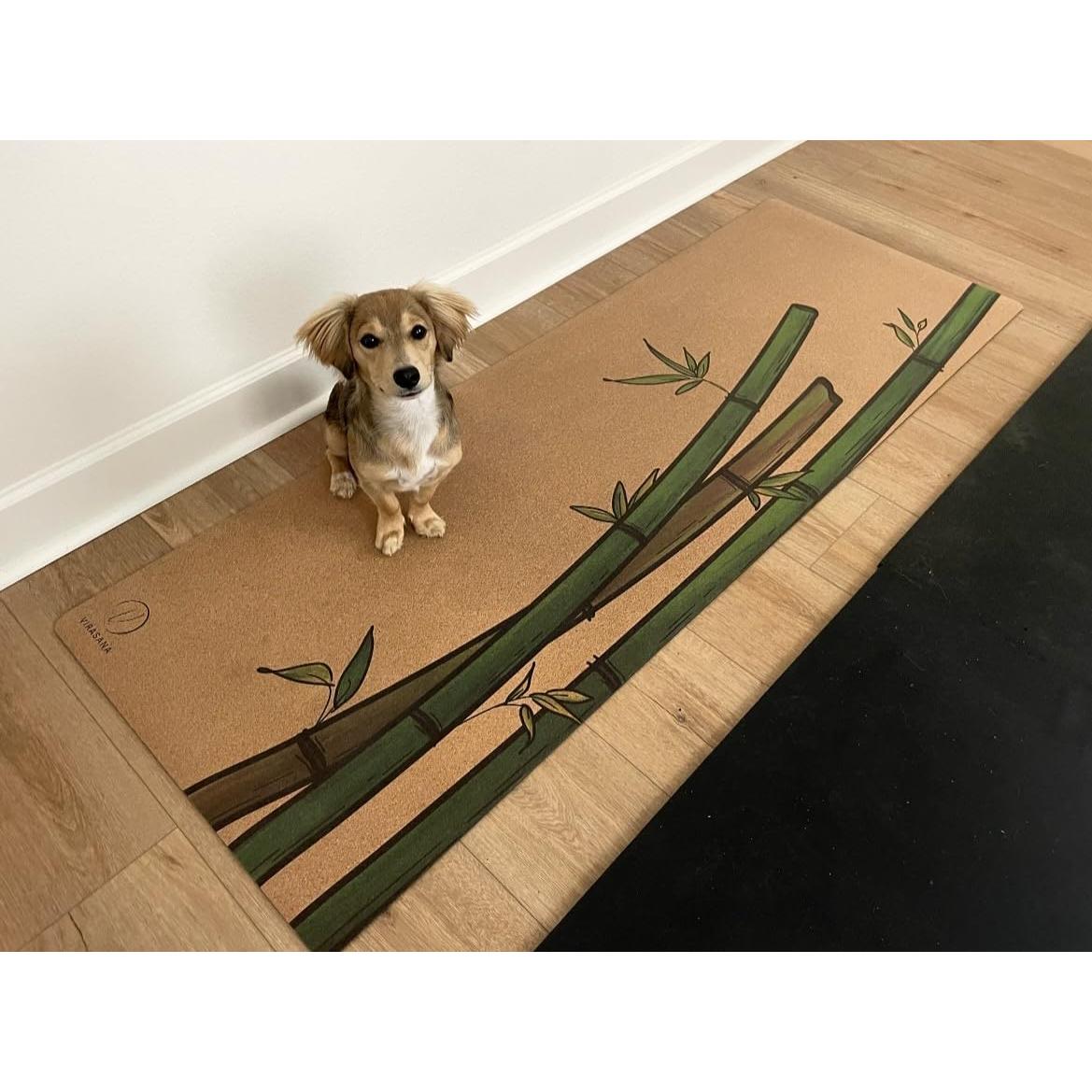 Alfombrilla de Yoga de Corcho My Virasana Antideslizante 182x66cm