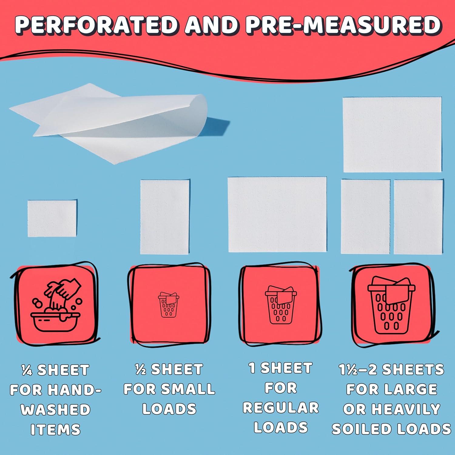 Hojas de Detergente Ecogami - 32 Hojas Biodegradables