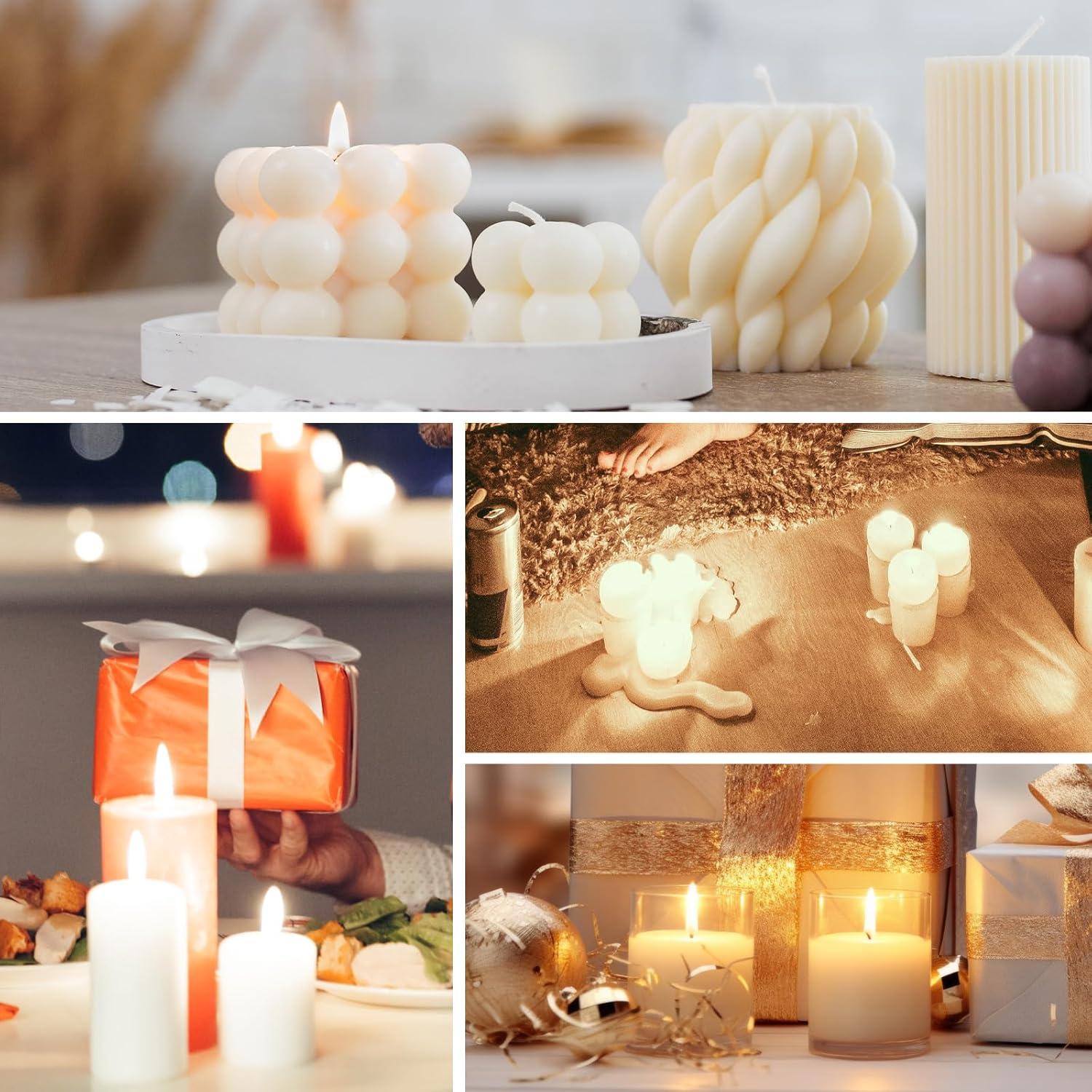 Cera de Soja 0.91 kg SACATR para Fabricación de Velas DIY