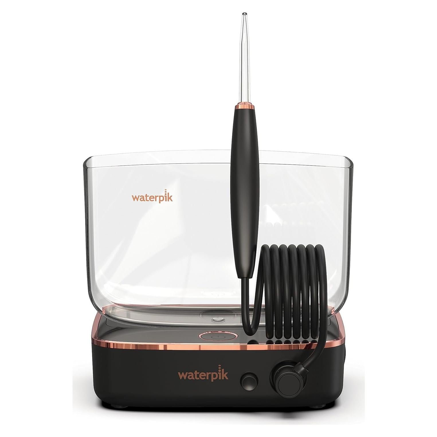 Hilo Dental Portátil Waterpik Sidekick Negro/Cobre WF-04