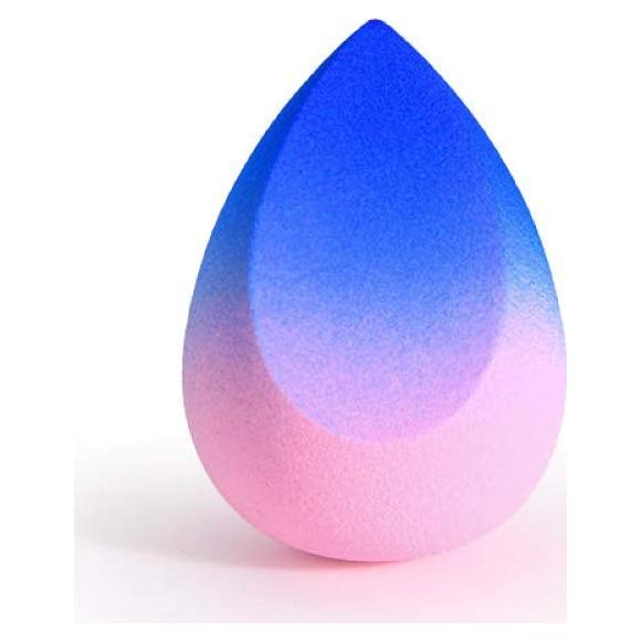 Esponja de Maquillaje Dynec Ombre Azul y Rosa Microfibra 40x60mm