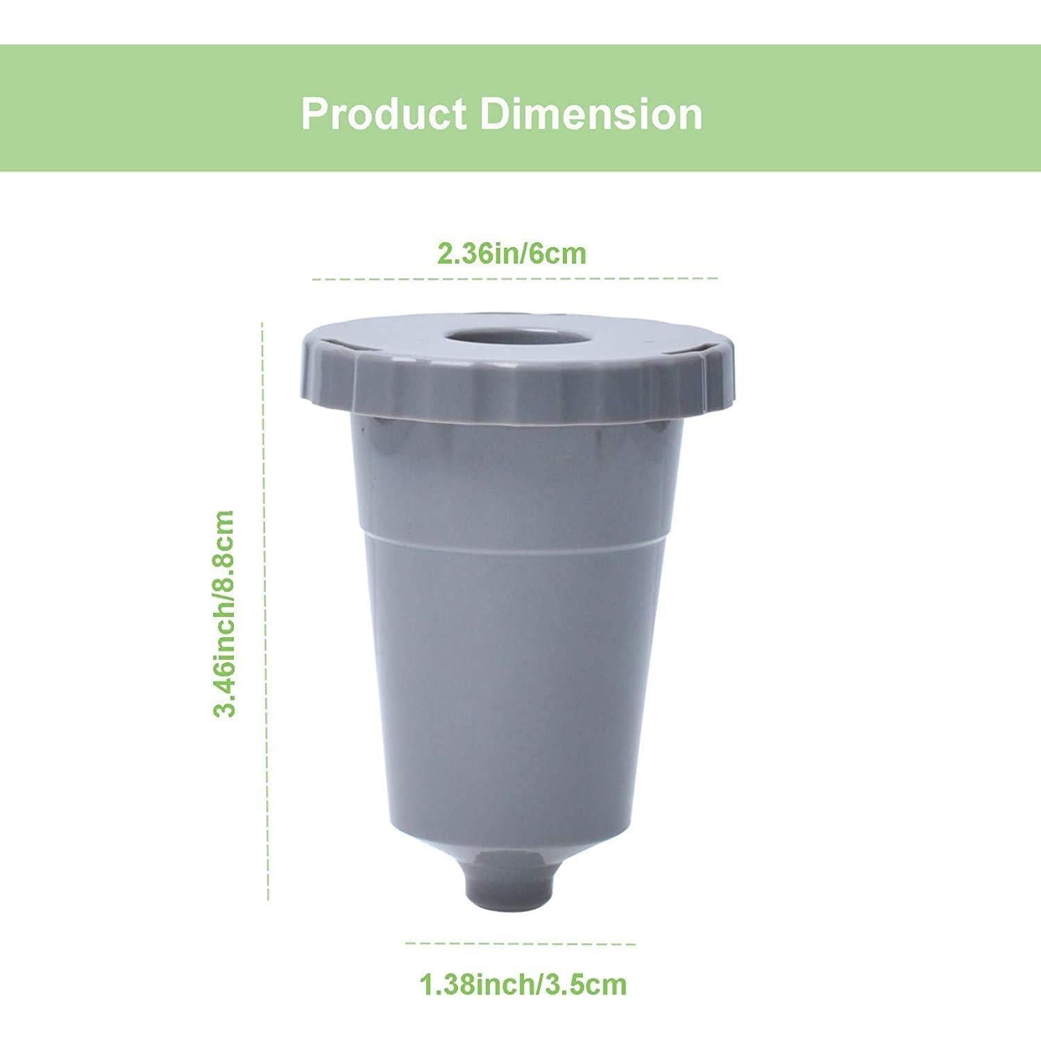 Filtros de café reutilizables Podoy para cafeteras B30 B70 K10 (2 unidades)