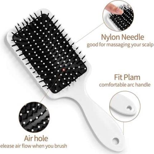 Cepillo Desenredante Antiestático Dinosaurio Cqinnifu 21.6cm