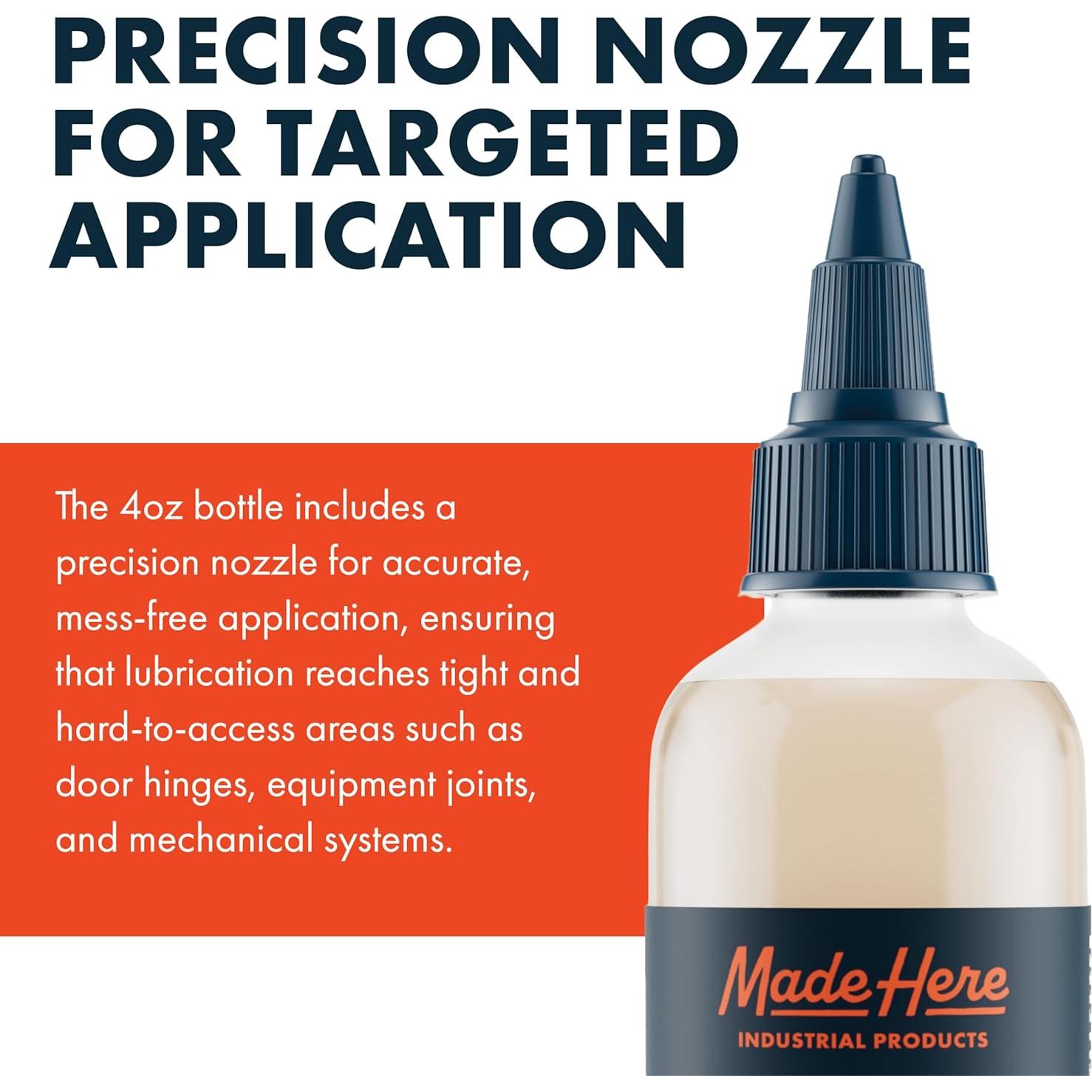 Aceite Lubricante para Bisagras Made Here Co. 113.4g - No Tóxico