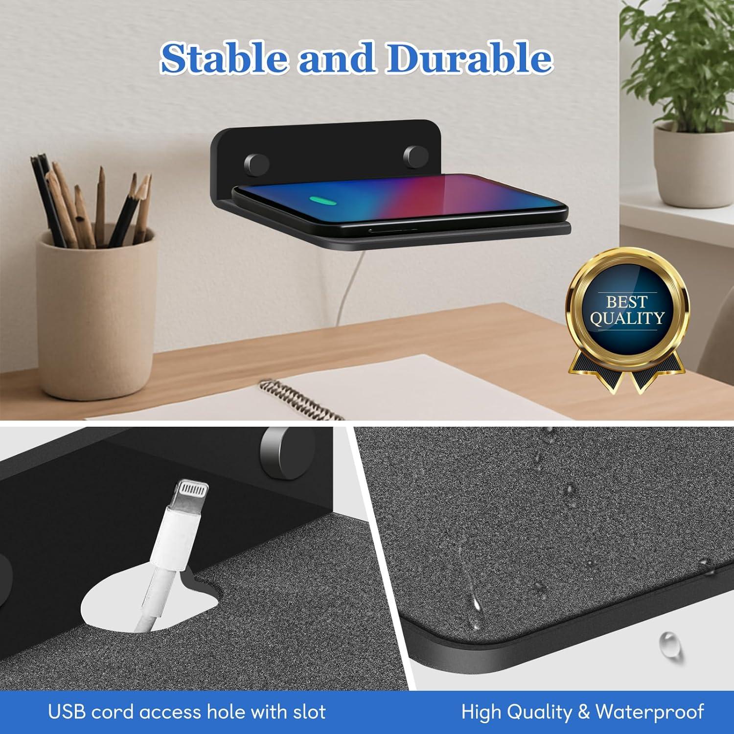 Soporte de Pared para Altavoz Wisding - Metal Negro 2kg