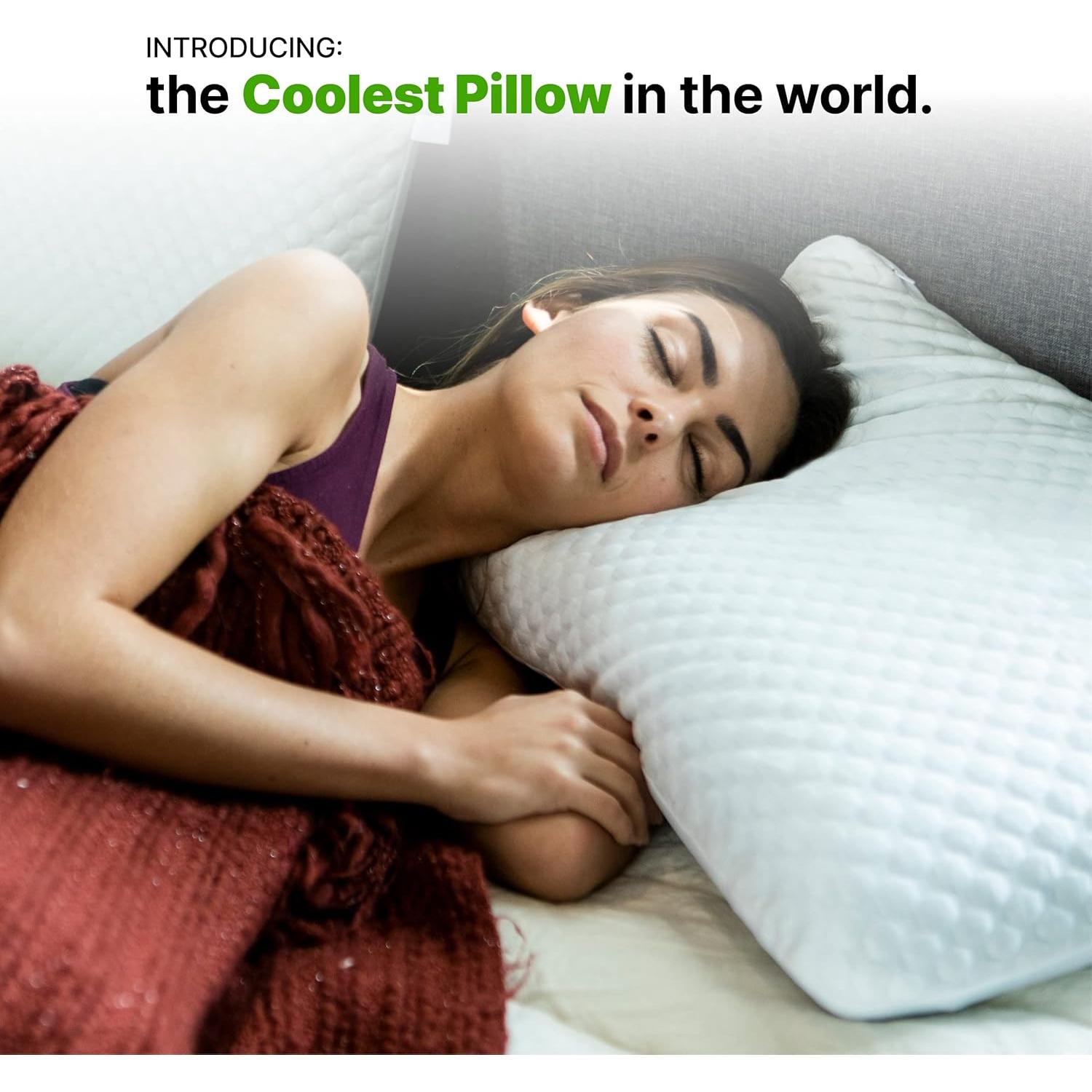 Almohada Refrigerante GhostBed Estándar Espuma Viscoelástica