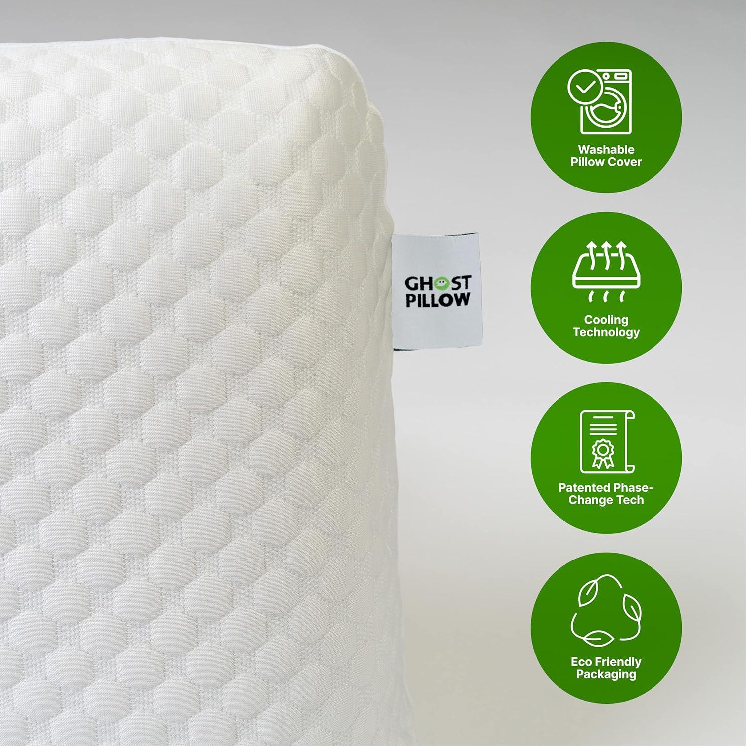 Almohada Refrigerante GhostBed Estándar Espuma Viscoelástica