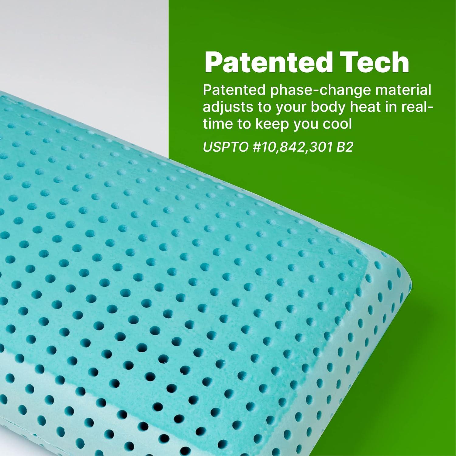 Almohada Refrigerante GhostBed Estándar Espuma Viscoelástica