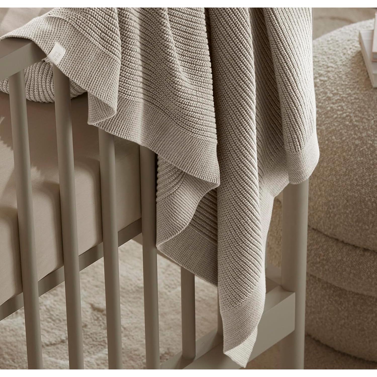 Manta de Bebé Acanalada BOLL & BRANCH 100% Algodón Orgánico