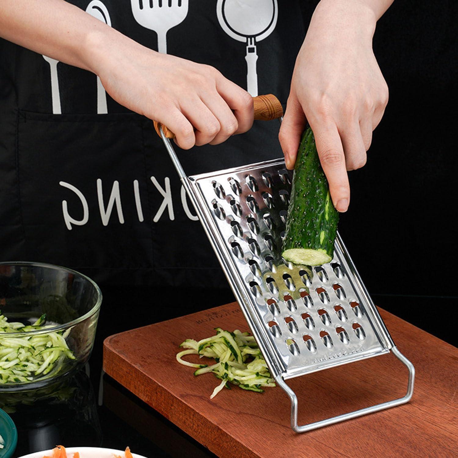 Set de 2 Ralladores de Queso Acero Inoxidable LEKAYIHU 28 cm