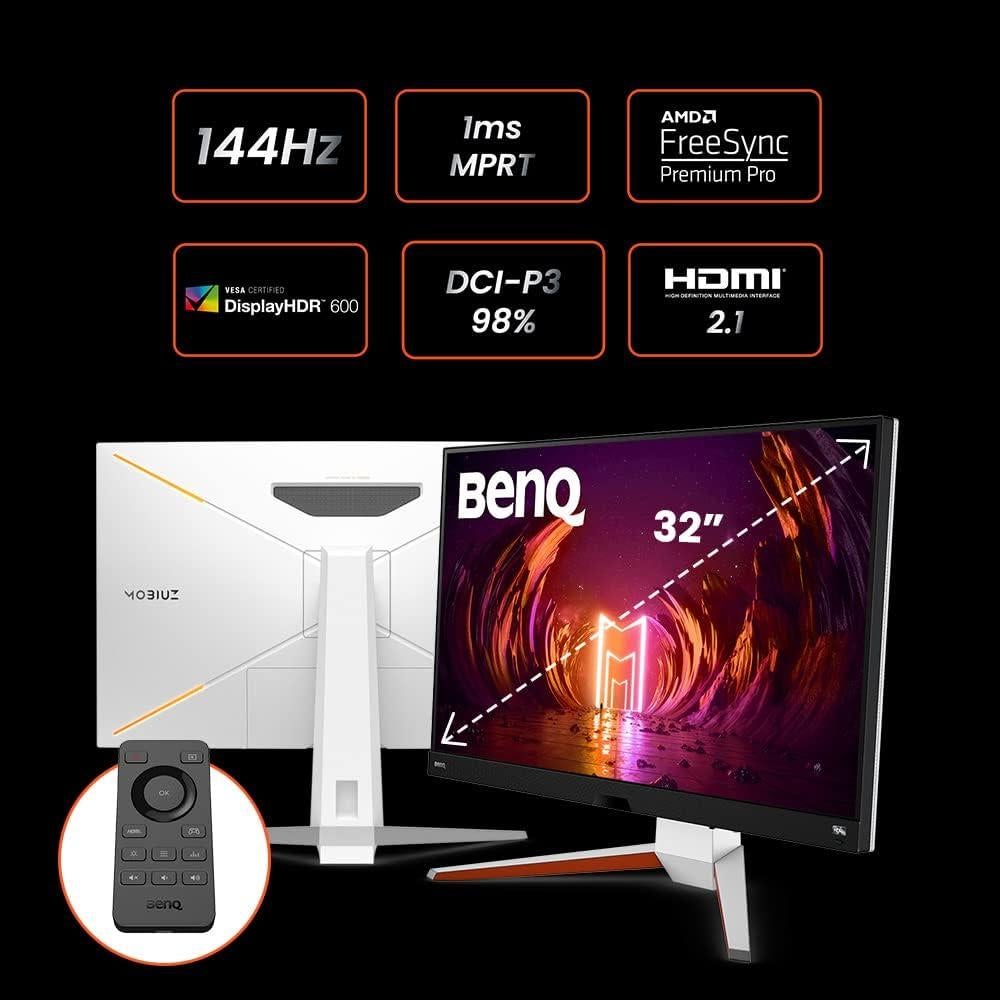 Monitor de Juegos BenQ MOBIUZ EX3210U 32" 4K UHD 144Hz