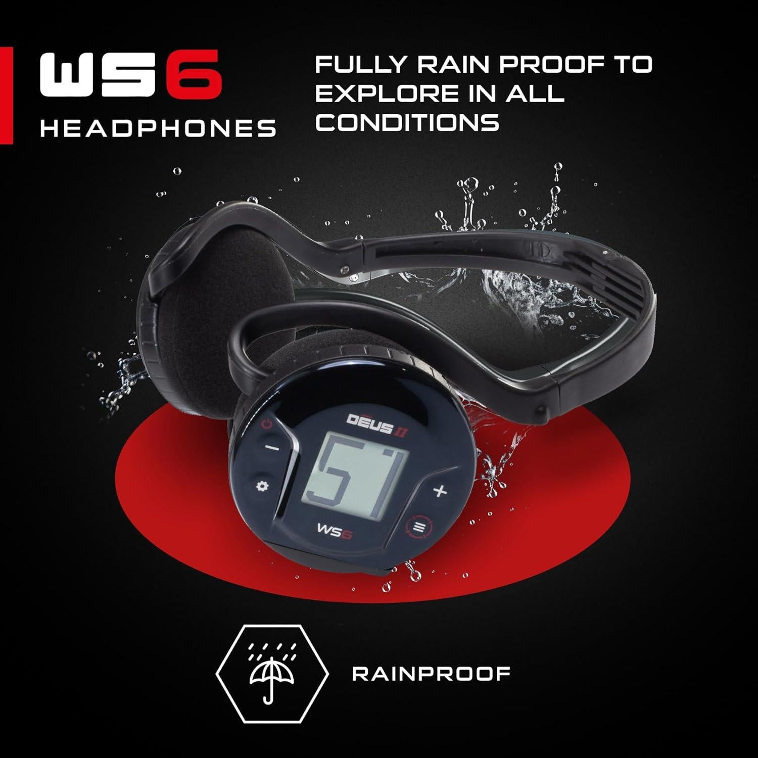 Detector de Metales XP Deus II 11" WS6 Maestro Impermeable