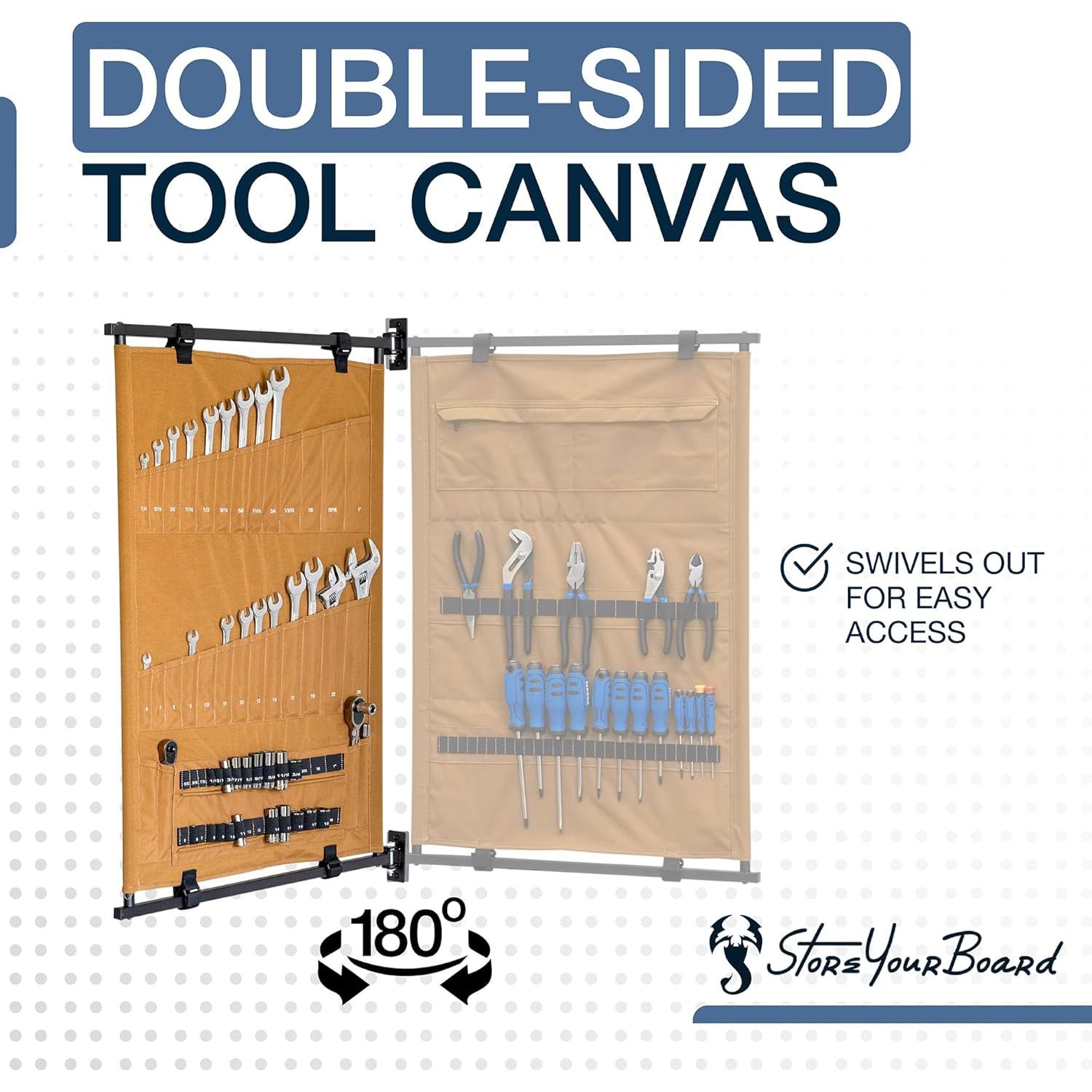 Panel Pivotante Organizador de Herramientas StoreYourBoard 2.06 kg