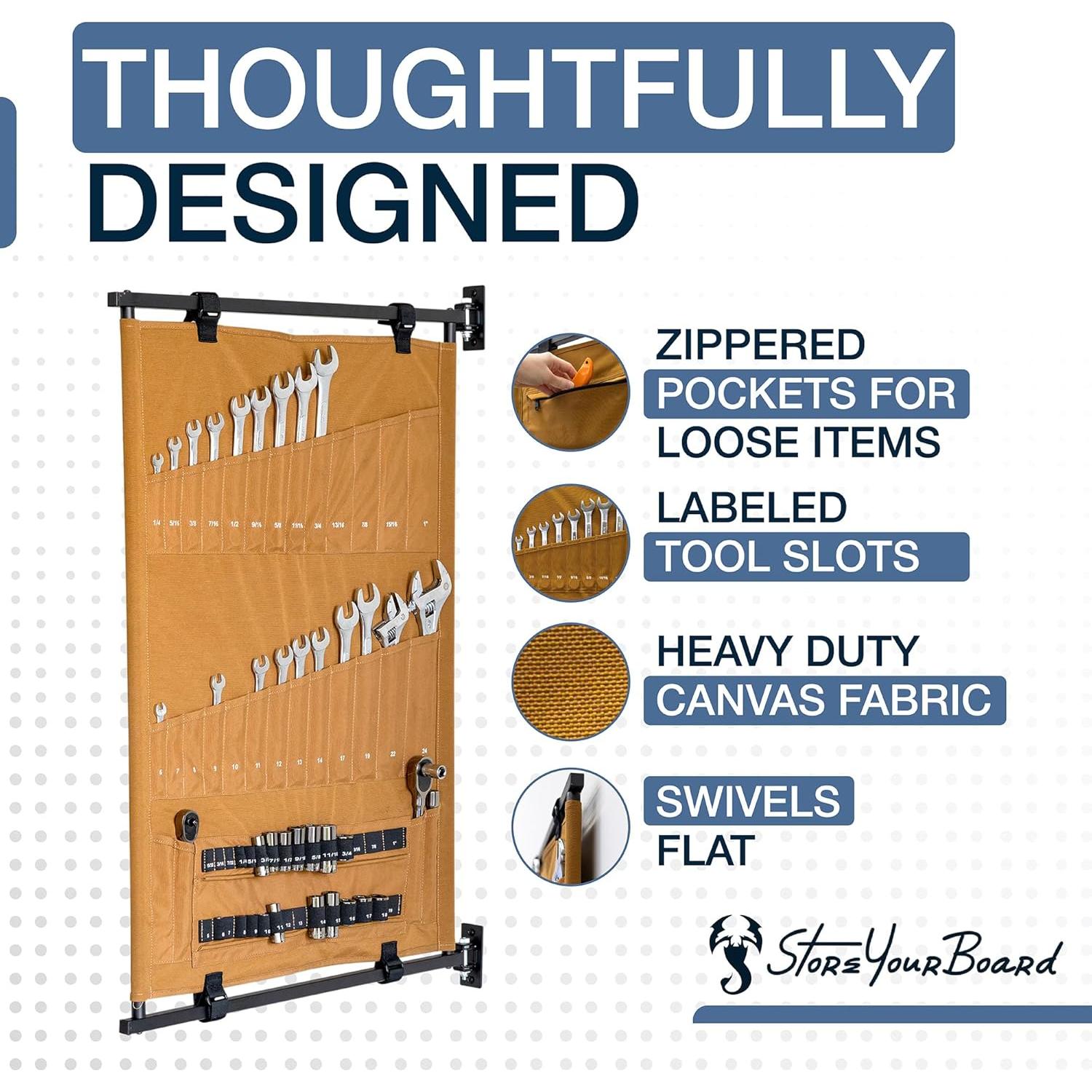 Panel Pivotante Organizador de Herramientas StoreYourBoard 2.06 kg