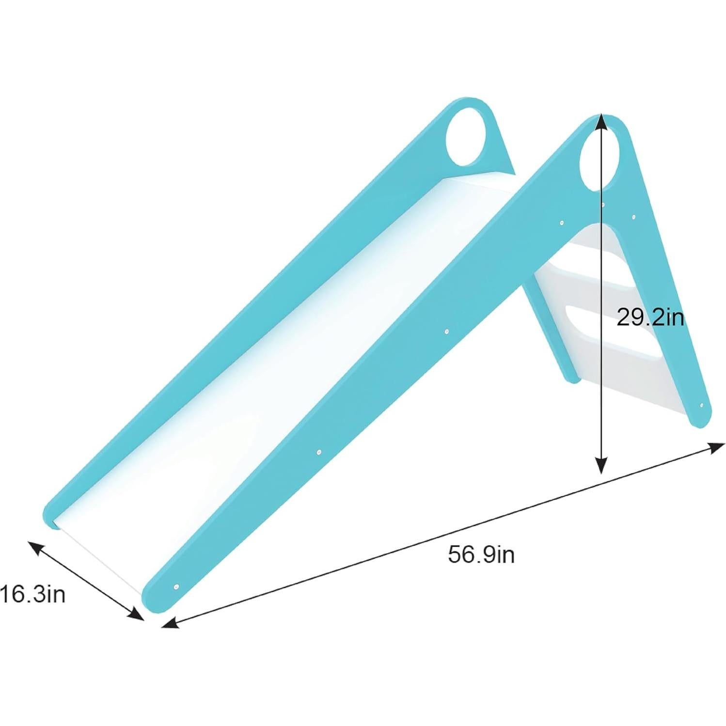 Tobogán de Madera Avenlur Azul para Niños 18 meses a 4 años