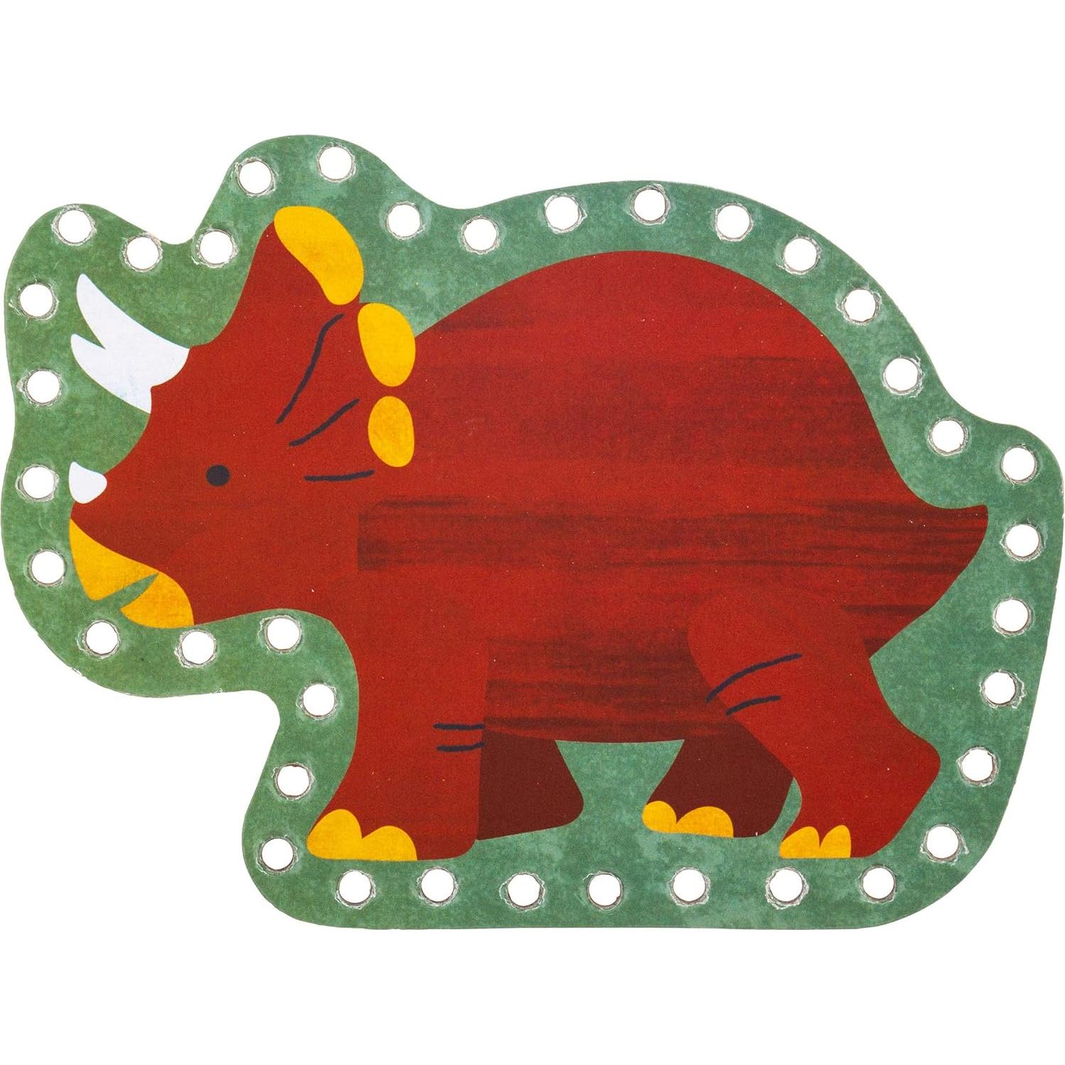 Tarjetas de Enhebrar Stephen Joseph Dino - 5 Piezas 15.2cm