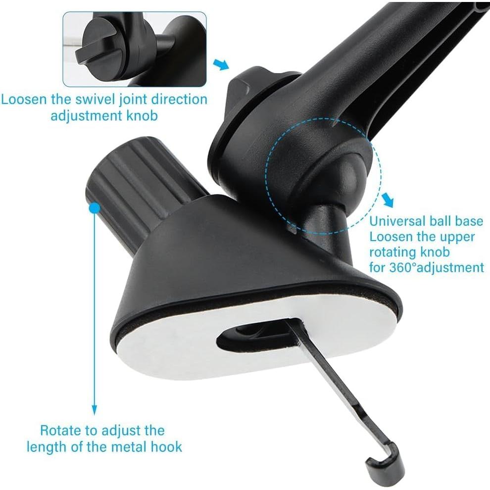 Platillo de choque para ventilación de auto ELEGICKLIP Plata 1 PCS