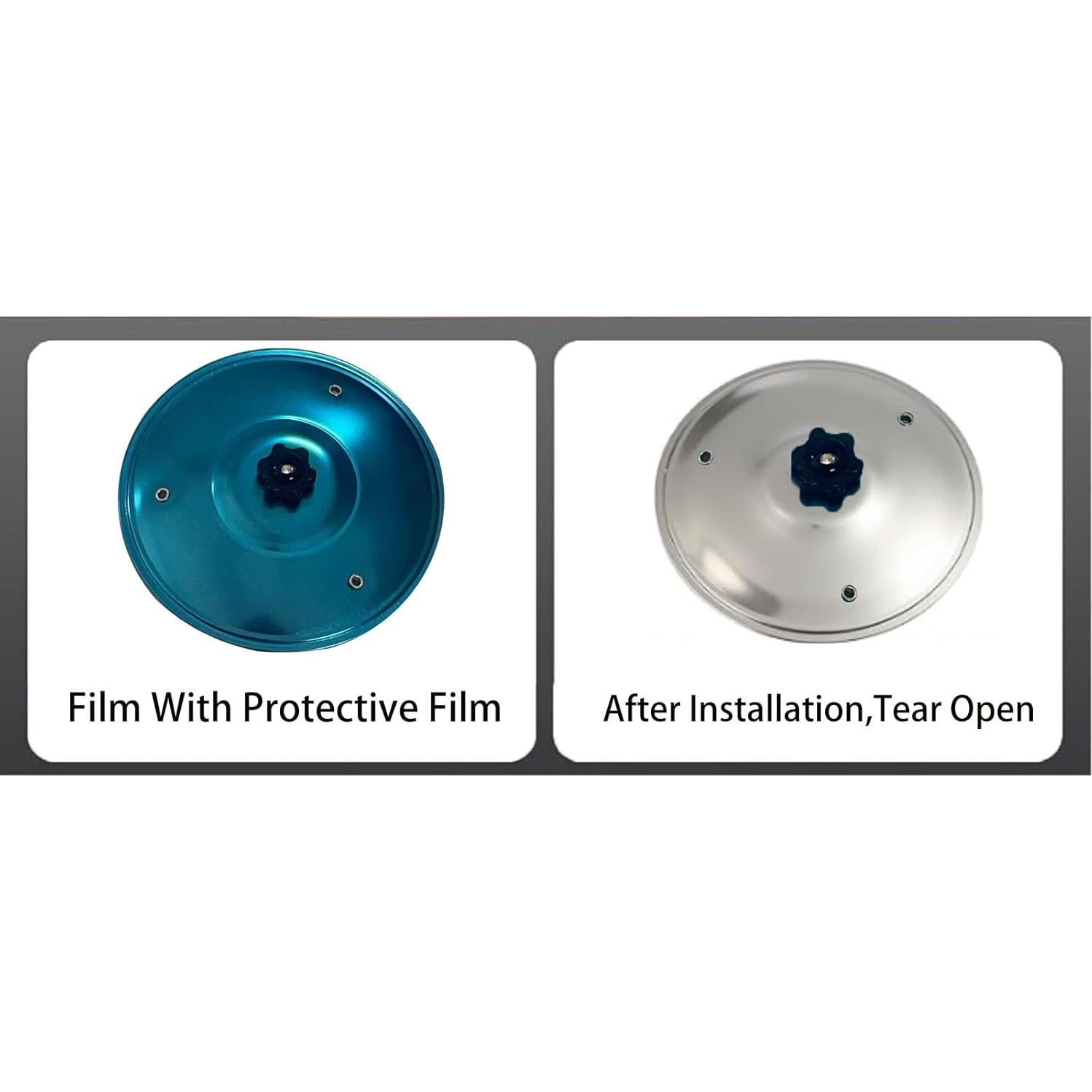 Platillo de choque para ventilación de auto ELEGICKLIP Plata 1 PCS