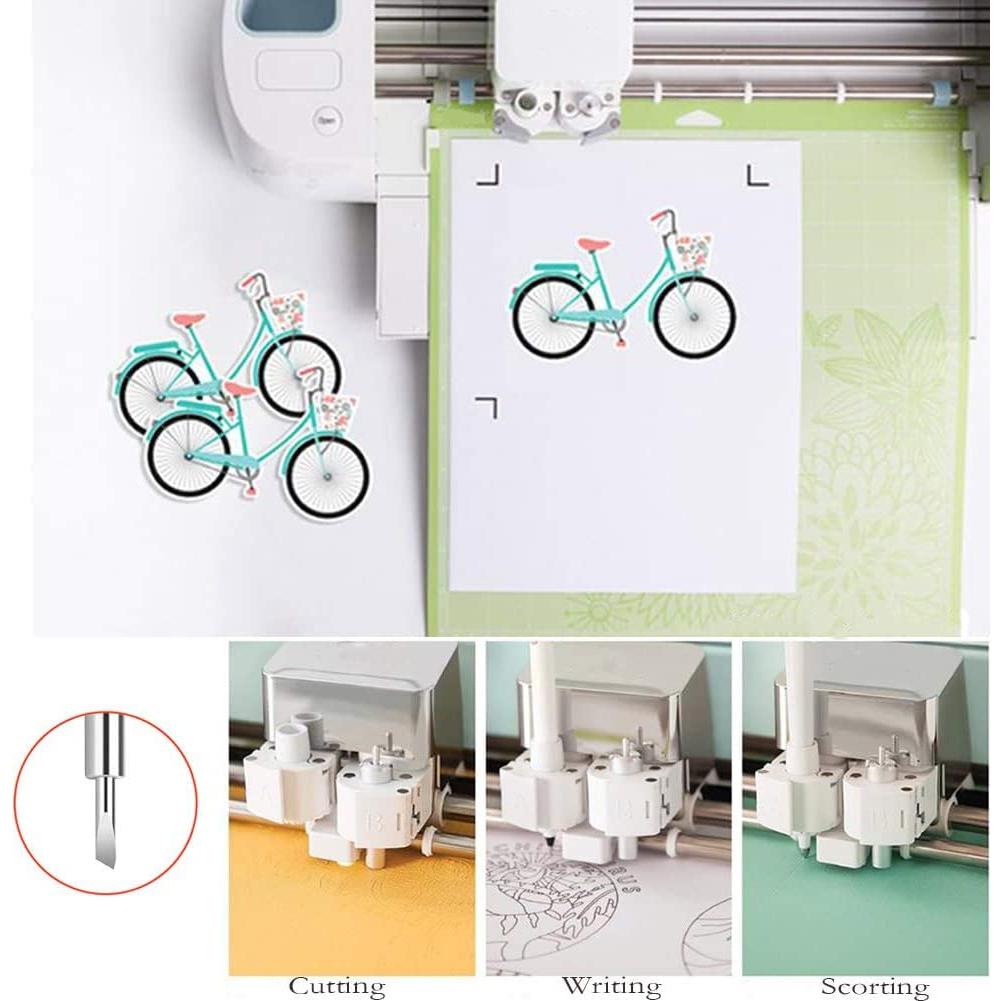 30 Cuchillas de Corte Estándar 45 Grados AUNKZL para Vinilo