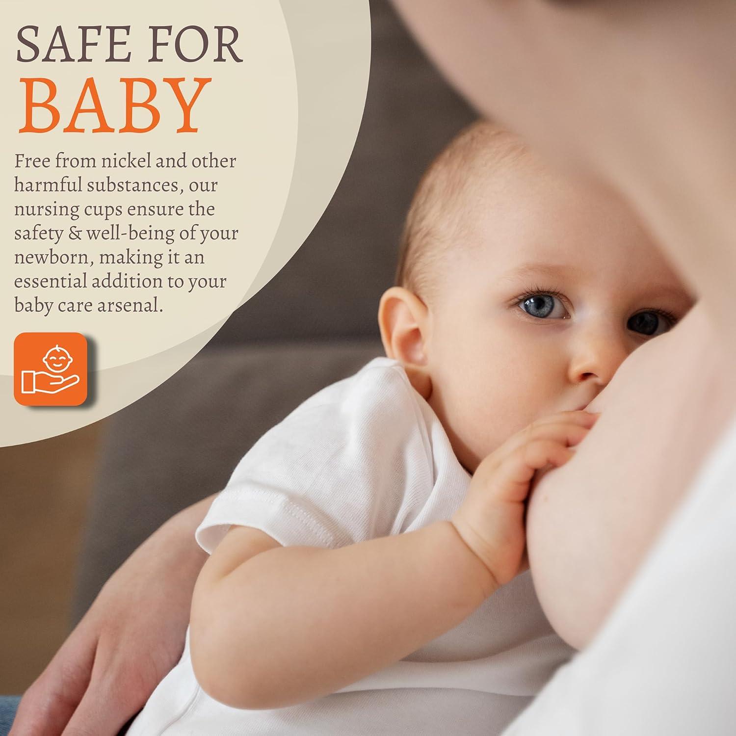 Tazas de lactancia hipoalergénicas Silvercuppa - Plata 925