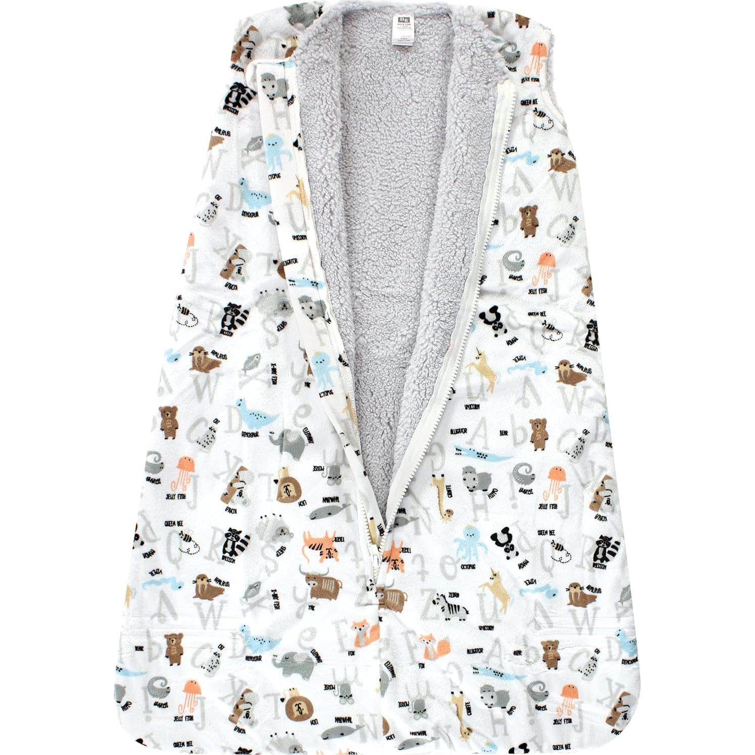 Saco de Dormir Hudson Baby Piel de Mink 0-6 Meses Animales