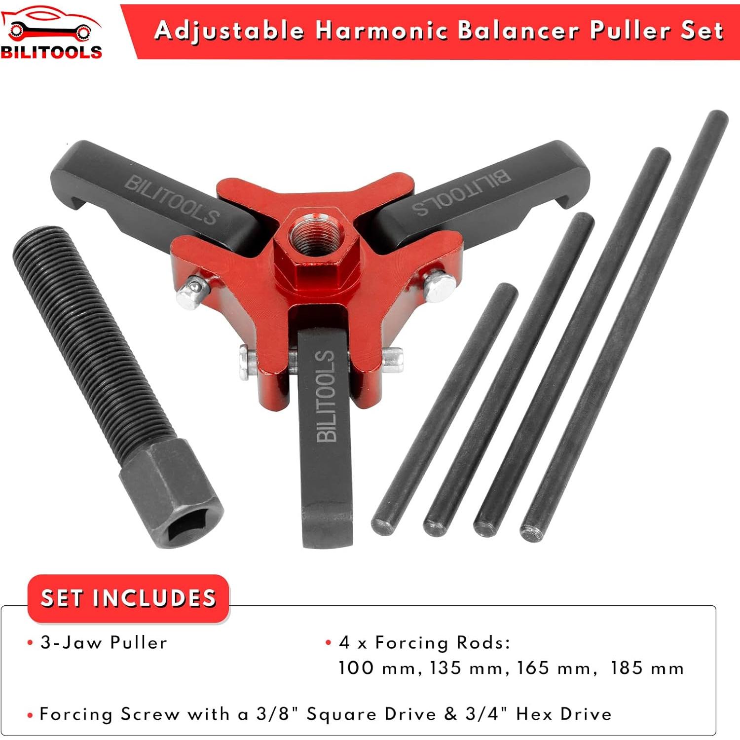 Extractor de Amortiguador BILITOOLS 3 Garras Ajustable