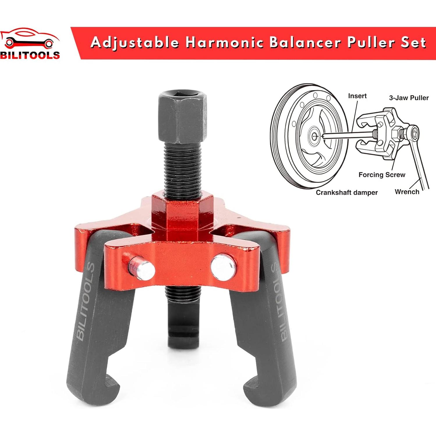 Extractor de Amortiguador BILITOOLS 3 Garras Ajustable