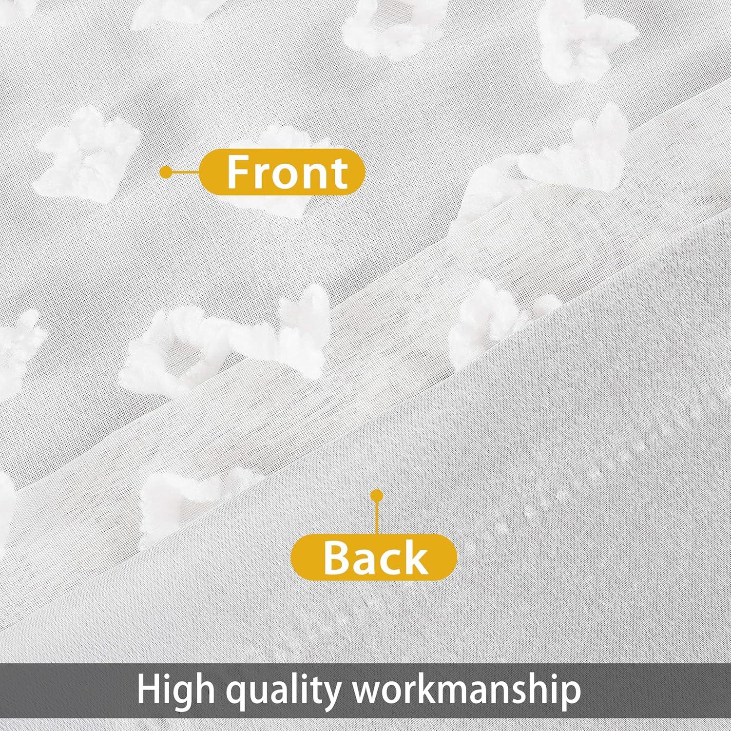 Cortina Plisada Blackout DriftAway 132x213 cm Blanca con Ojetes