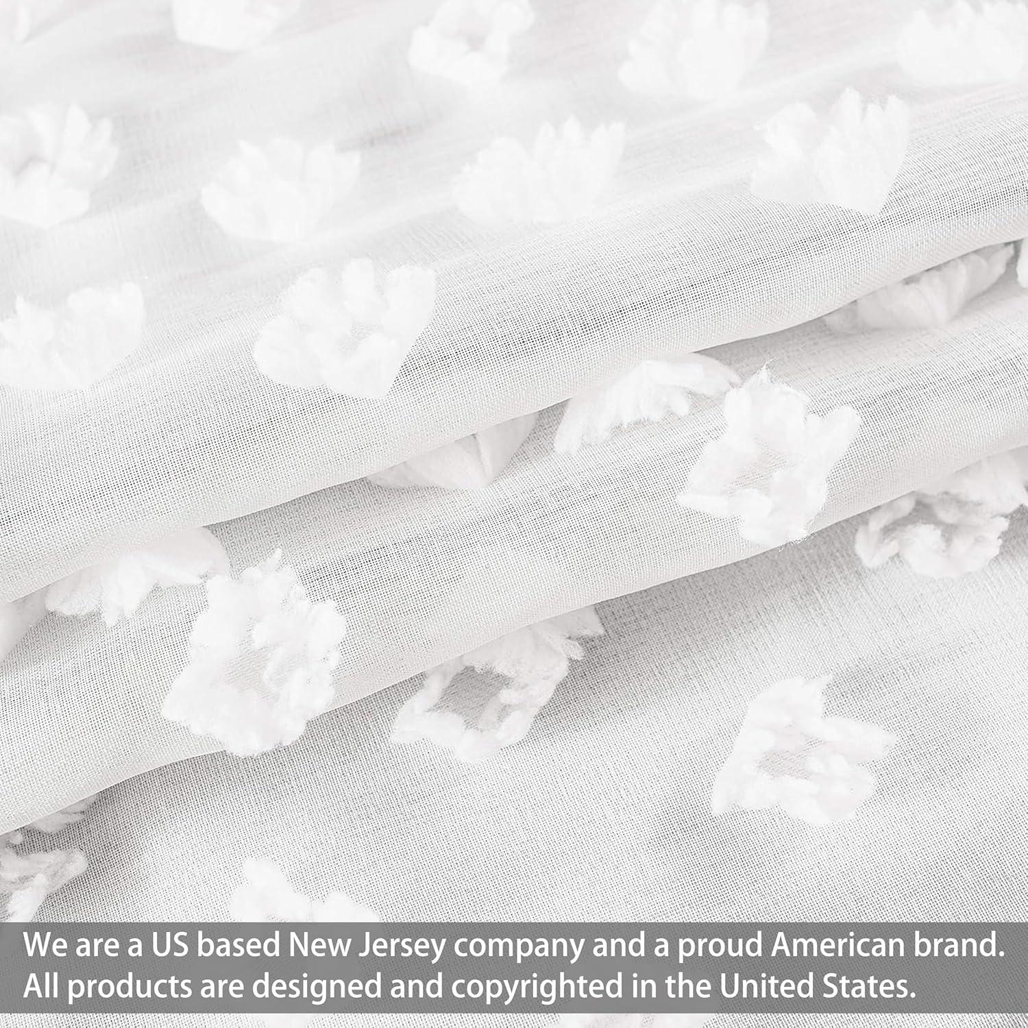 Cortina Plisada Blackout DriftAway 132x213 cm Blanca con Ojetes