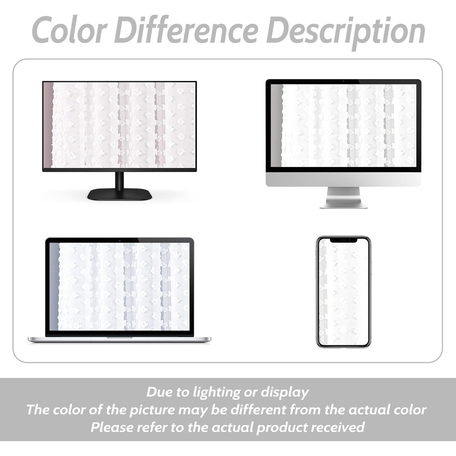 Cortina Plisada Blackout DriftAway 132x213 cm Blanca con Ojetes