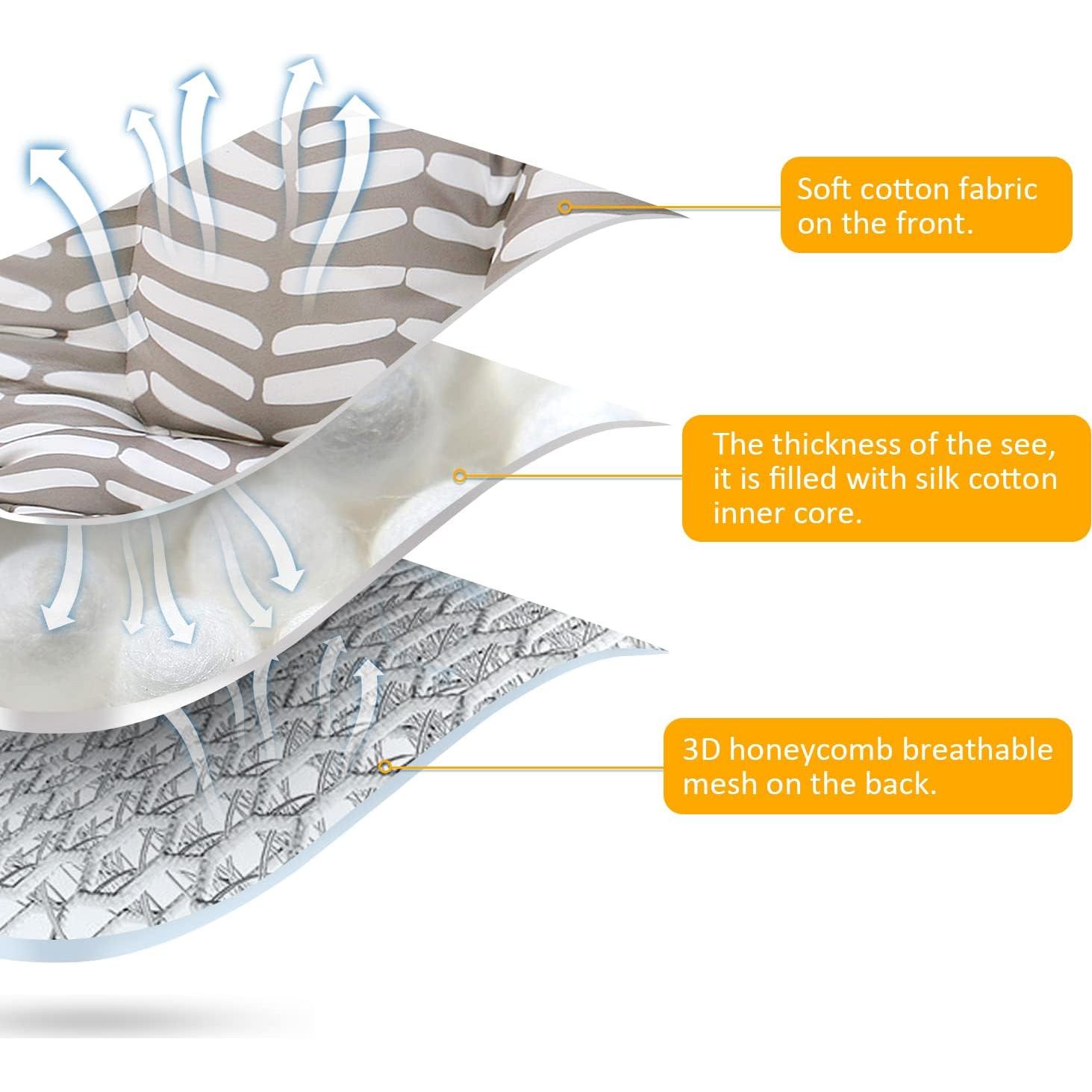 Almohadilla Universal para Cochecito de Bebé Geometría 65x34cm