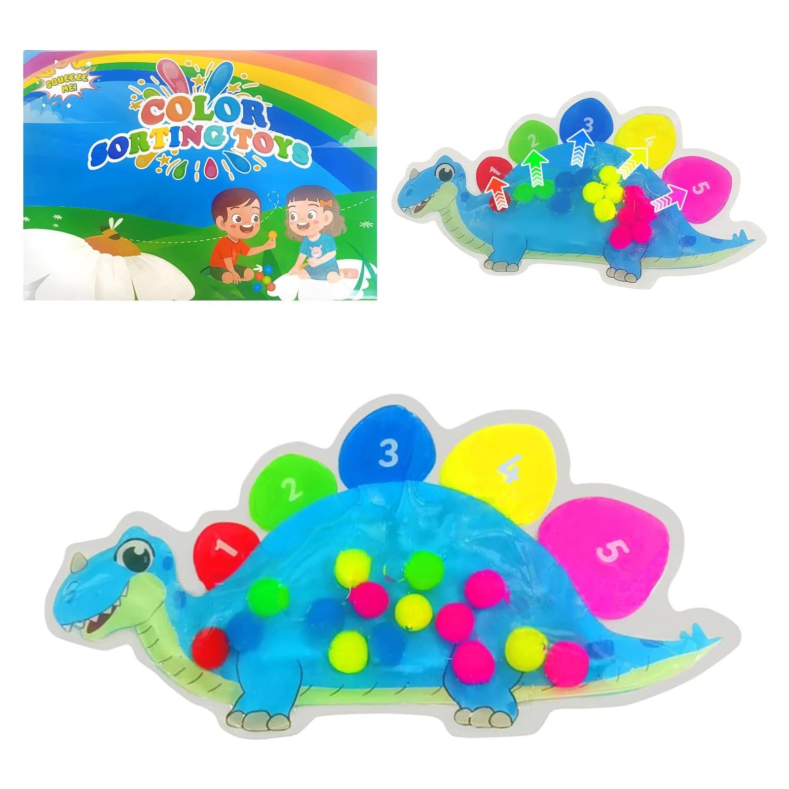 Juguete Educativo de Clasificación de Colores GYXL Dinosaurio