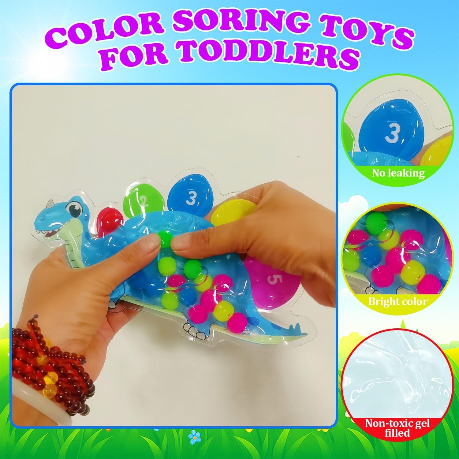 Juguete Educativo de Clasificación de Colores GYXL Dinosaurio