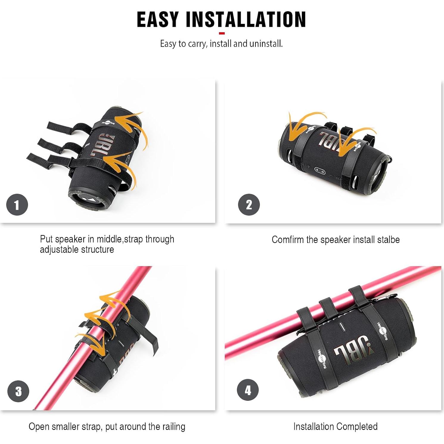 Soporte Ajustable para Altavoces Bluetooth HeyMoonTong 30.5-50.8cm