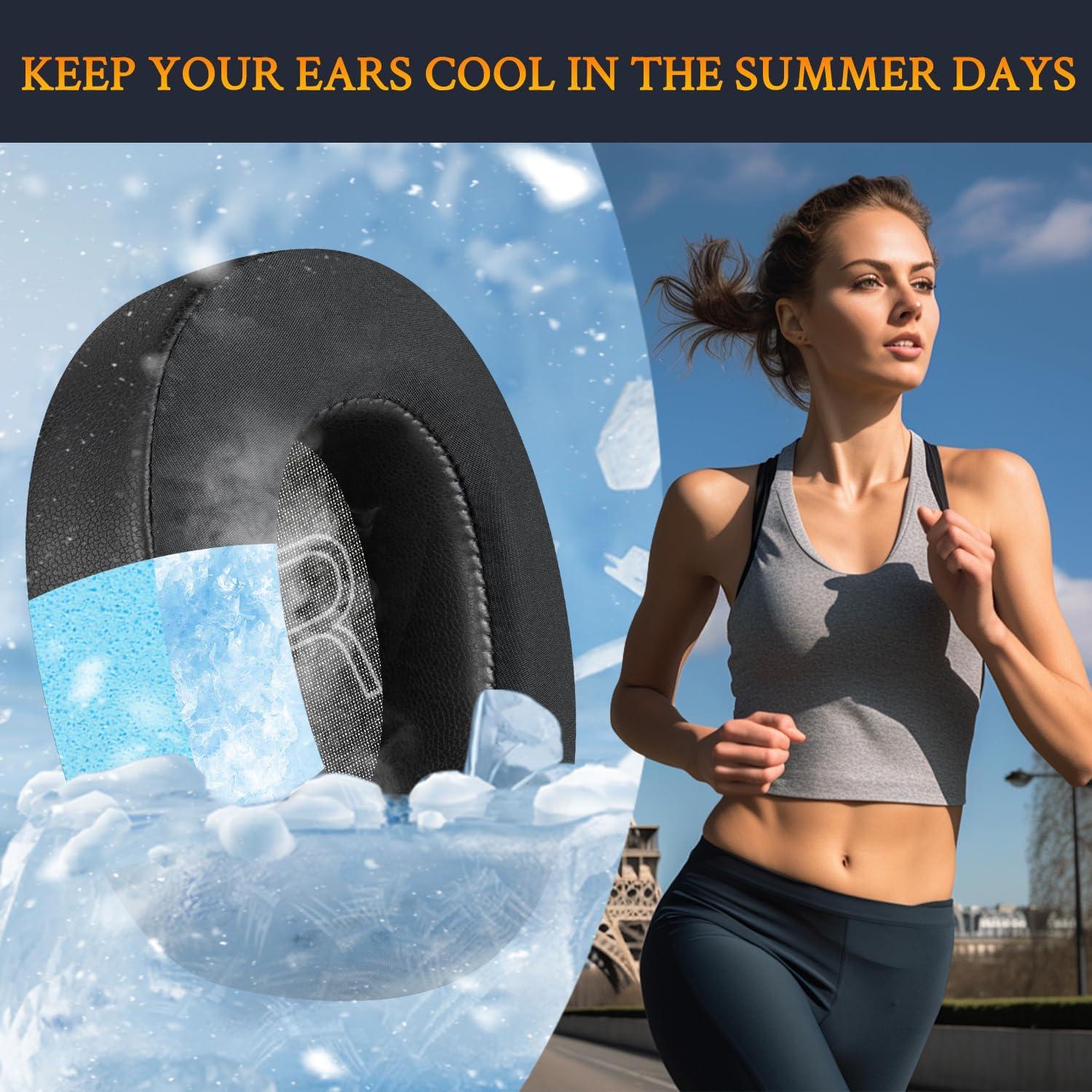 Almohadillas de Reemplazo SOULWIT Gel Refrigerante para Auriculares Steelseries Arctis Nova Pro