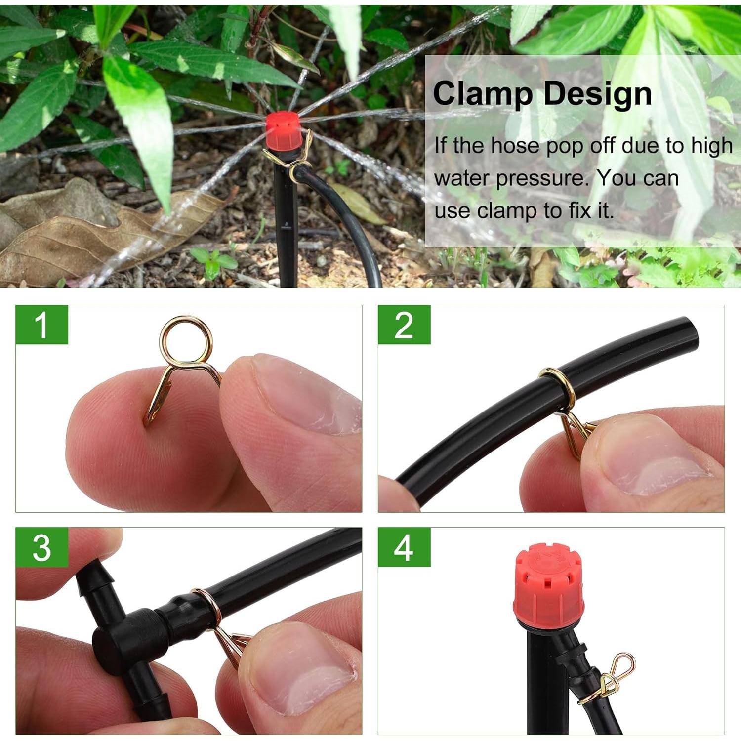 Kit de Riego por Goteo Automático Mornajina 33.5m 6.35mm