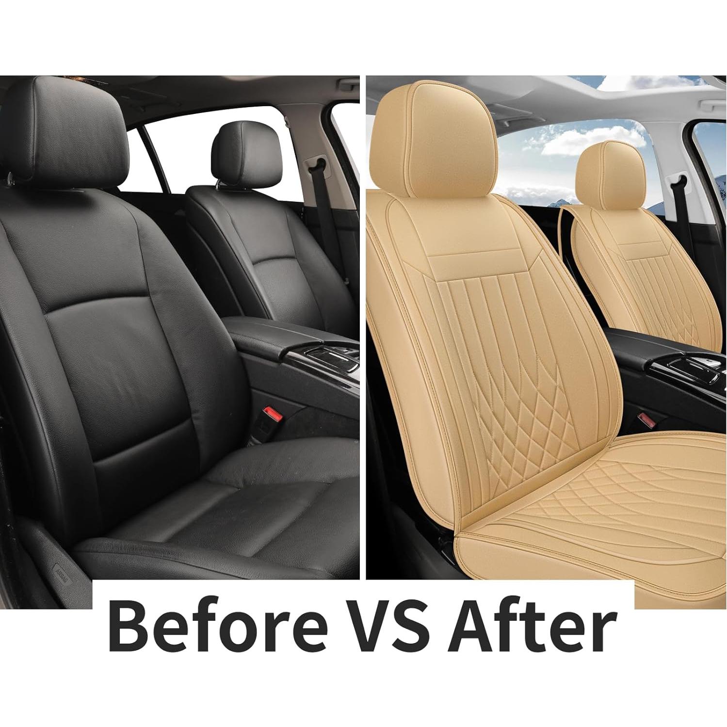 Cubiertas de Asientos de Coche FaiFani Juego Completo Beige