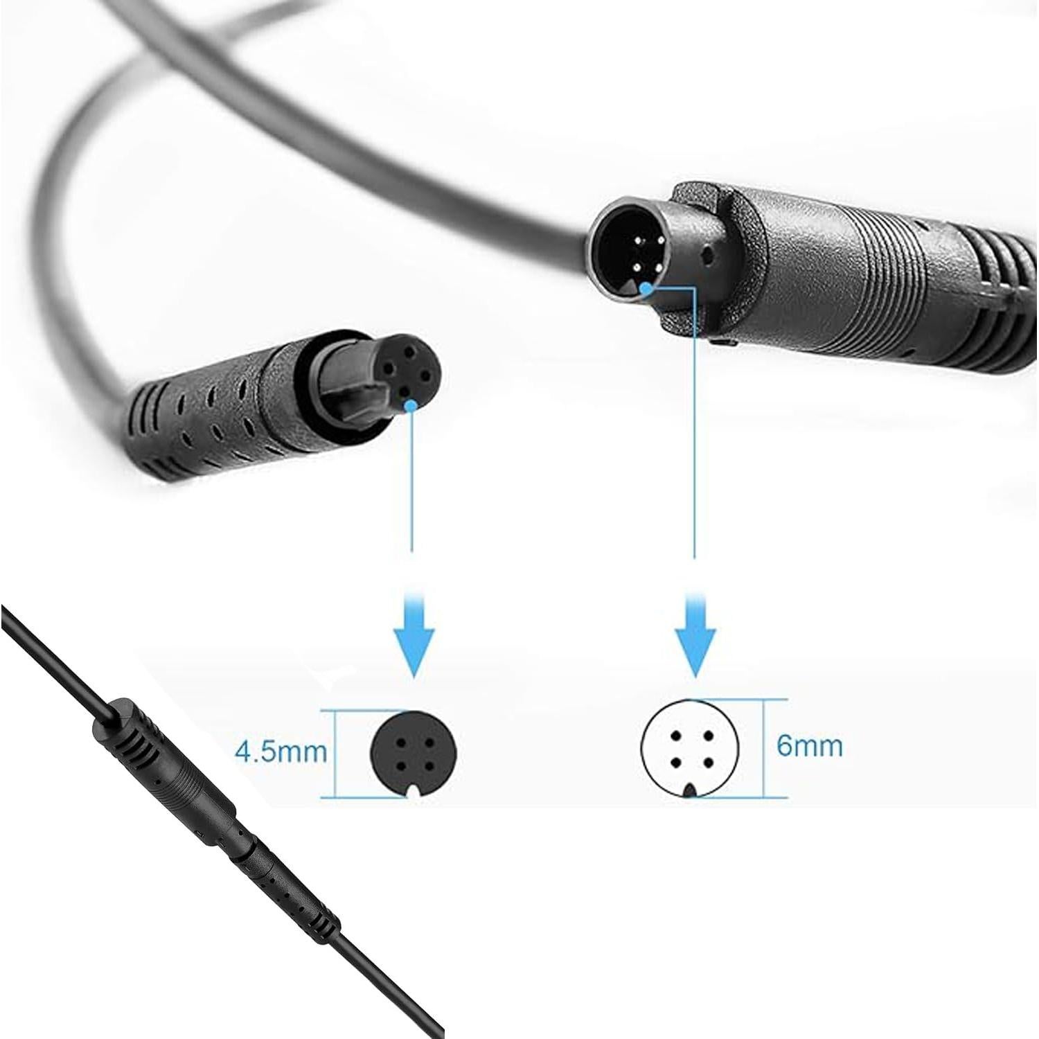 Divisores de Cables de Extensión 4PCS Leiboow 1-2 Vías