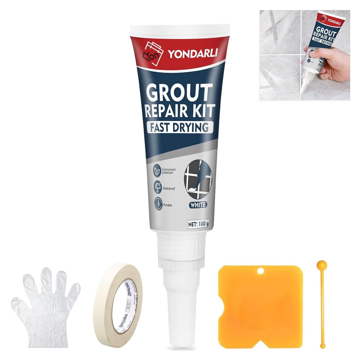 Kit de Reparación de Lechada Kallteren 99.22g Blanco