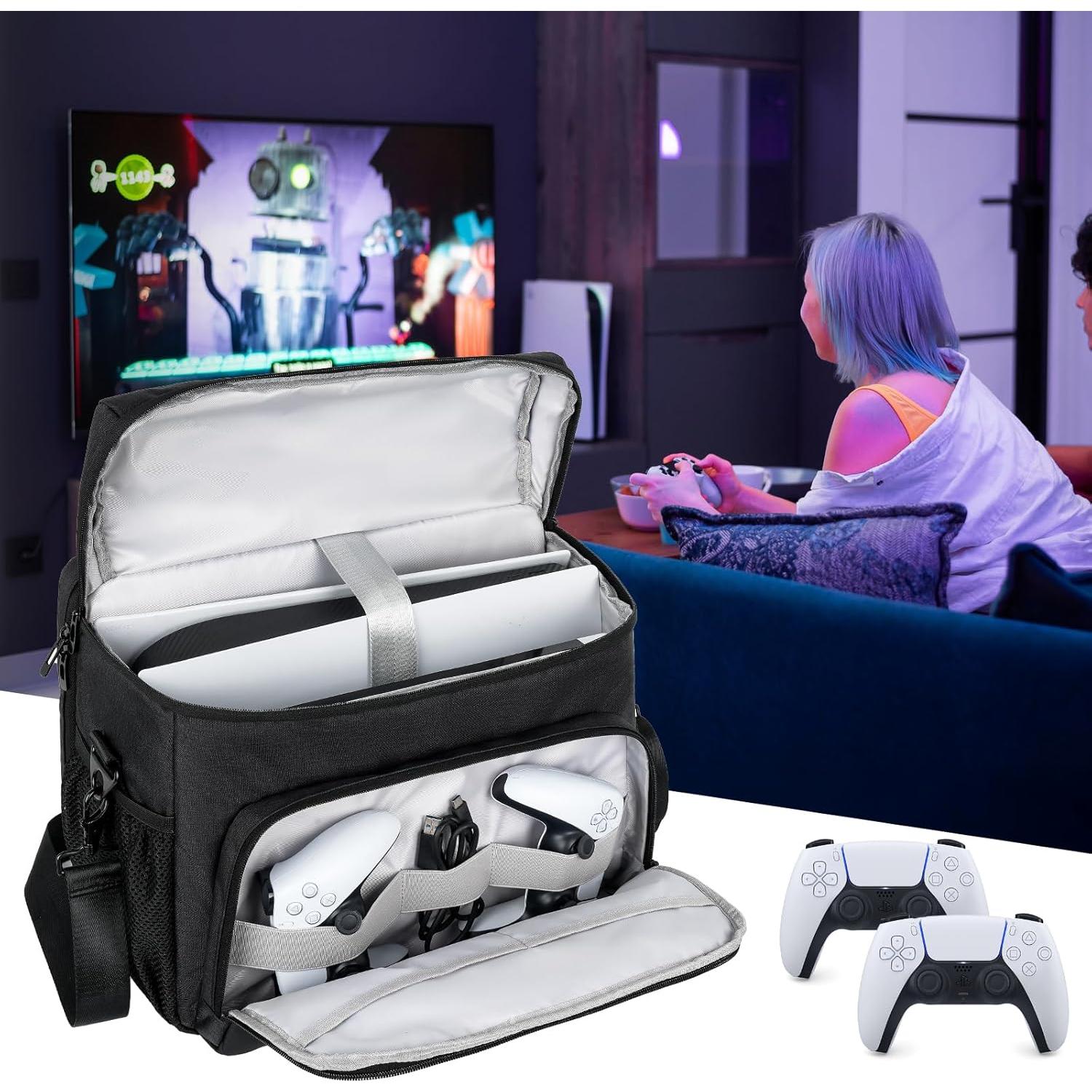 Funda Jaffzora para PS5 Slim y Laptop 15.6'' - Negro