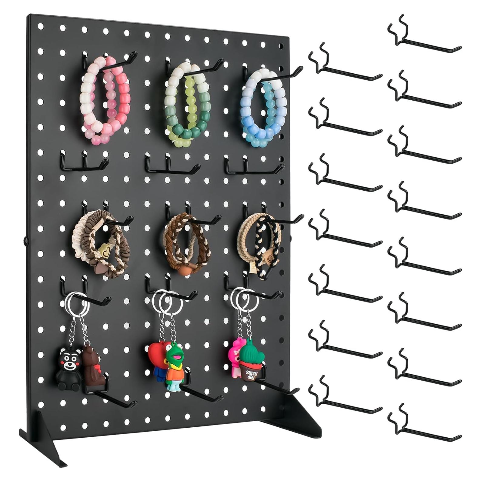 Soporte de Exhibición de Pegboard VACONICO Negro 43.2x33 cm