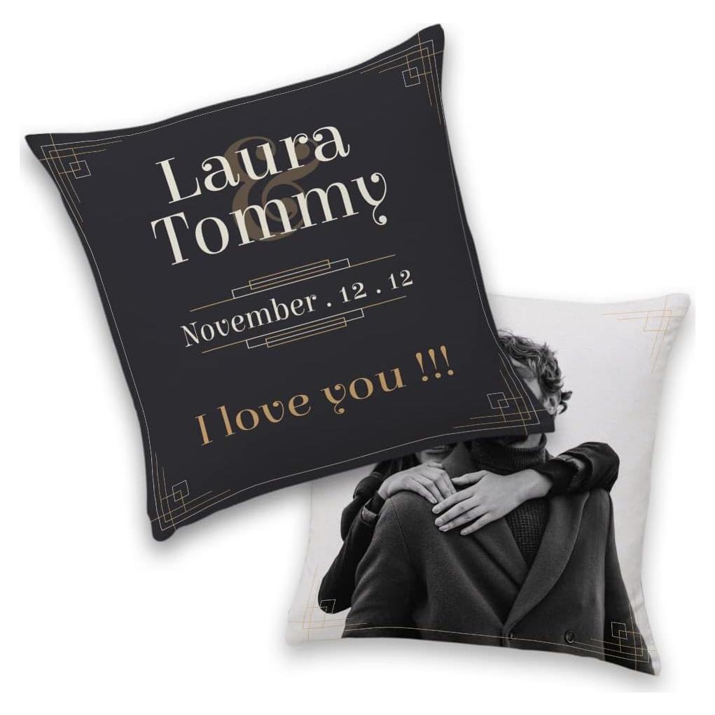 Cojín Personalizado NHI Clothing 35.56x35.56cm Poliester