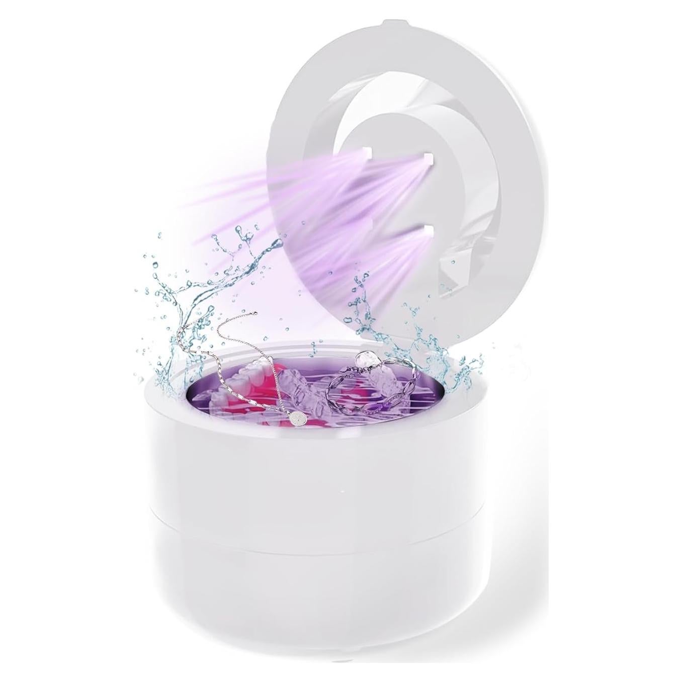 Limpiador Ultrasónico de Joyas CALEKISETY 0.53kg 16.1x13.3cm