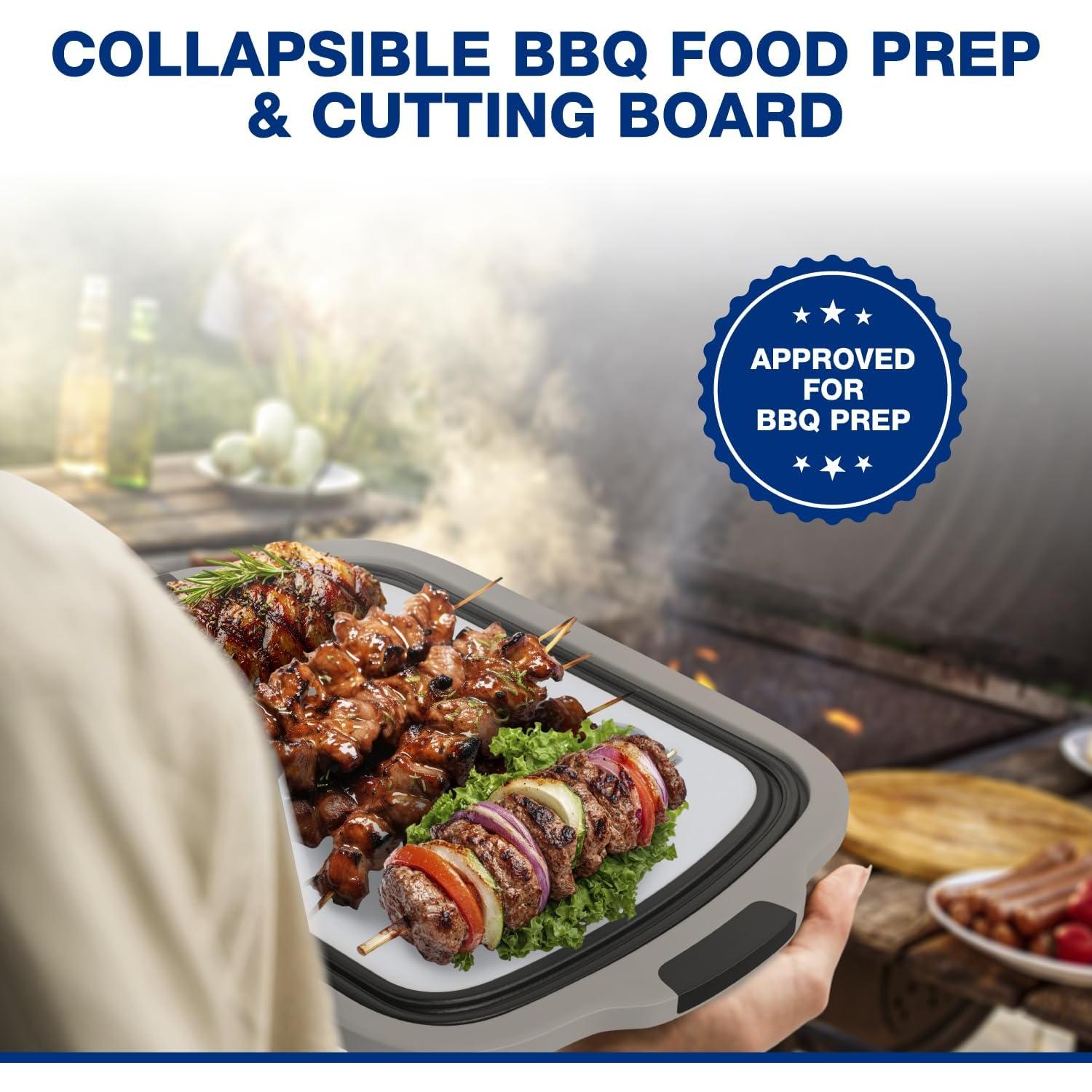 Paquete de 2 Tinas de BBQ Plegables COSPARX 48.3x35.6cm