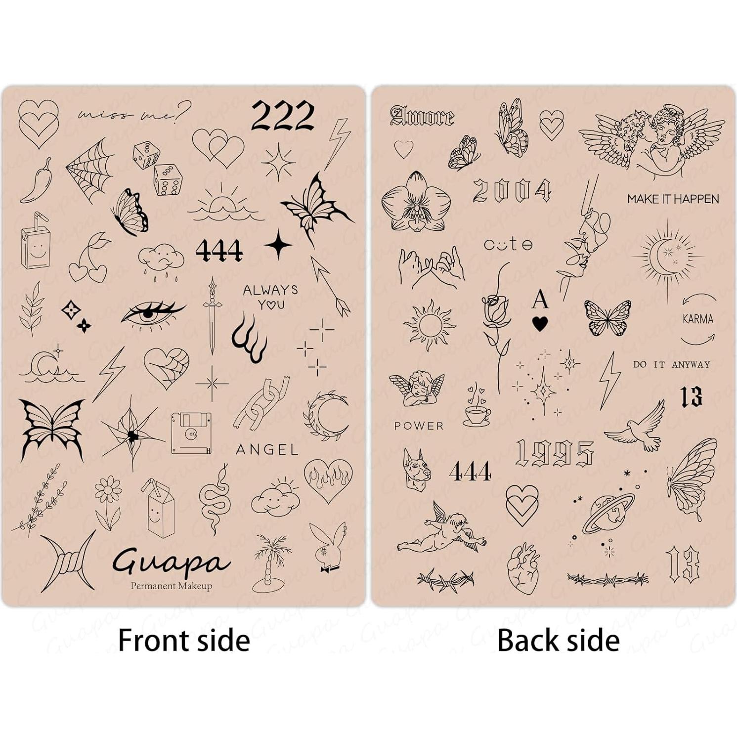 Almohadilla de Práctica de Tatuaje Guapa Piel Silicona Doble Cara