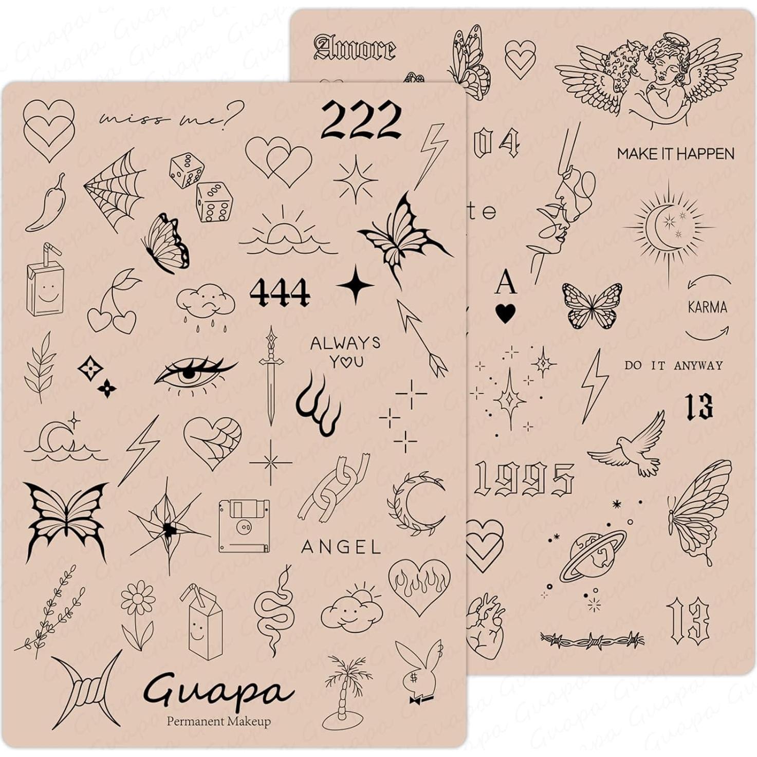 Almohadilla de Práctica de Tatuaje Guapa Piel Silicona Doble Cara