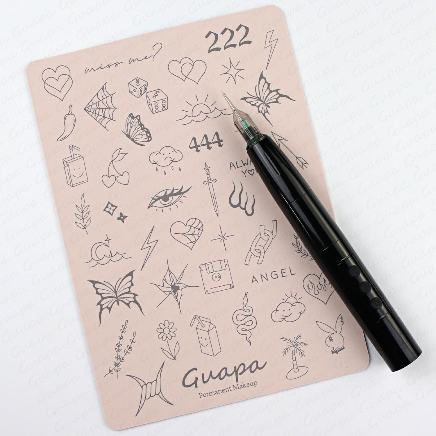 Almohadilla de Práctica de Tatuaje Guapa Piel Silicona Doble Cara