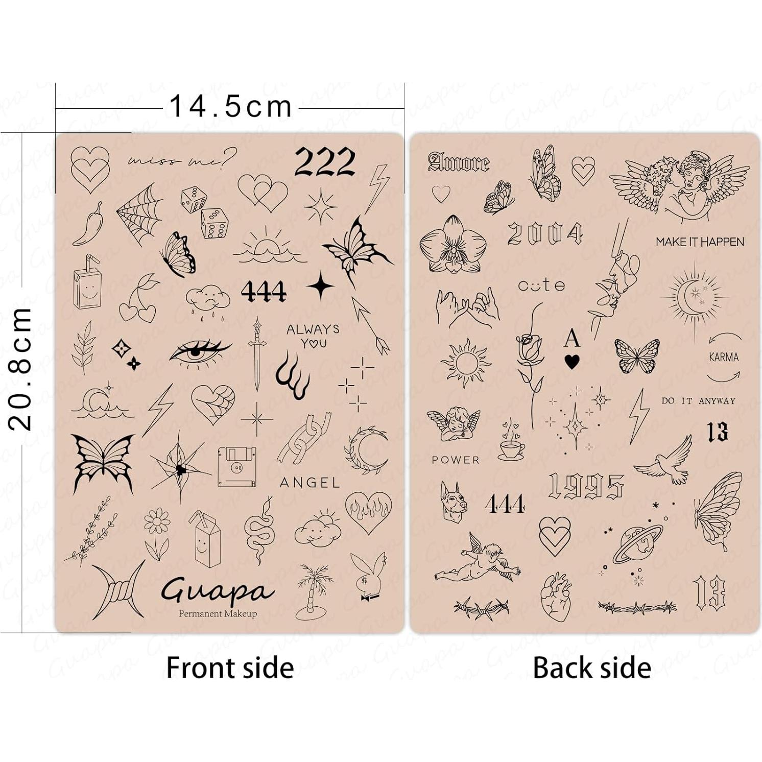Almohadilla de Práctica de Tatuaje Guapa Piel Silicona Doble Cara